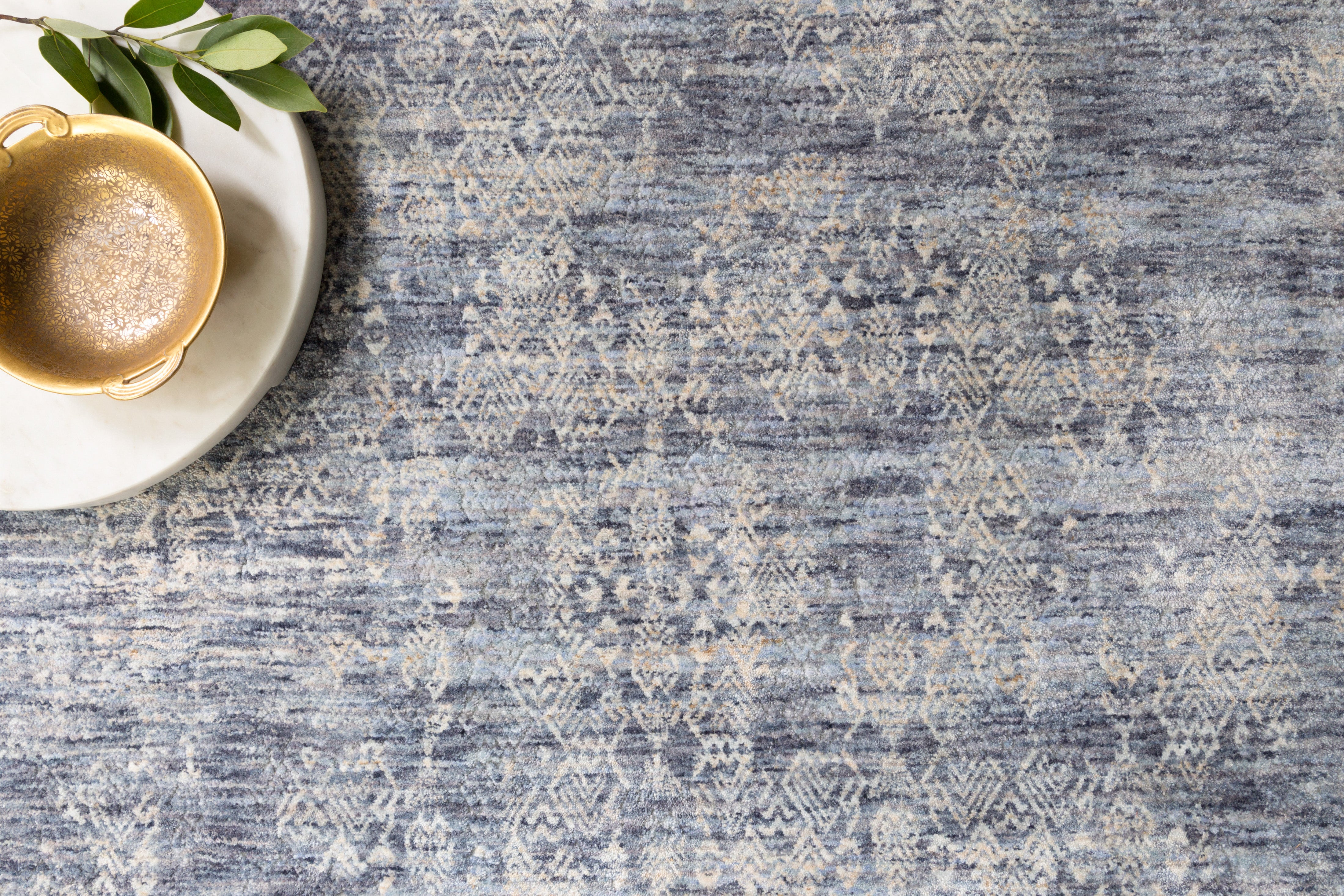 Loloi Pandora Dark Blue Rug RUGS - synthetic Loloi