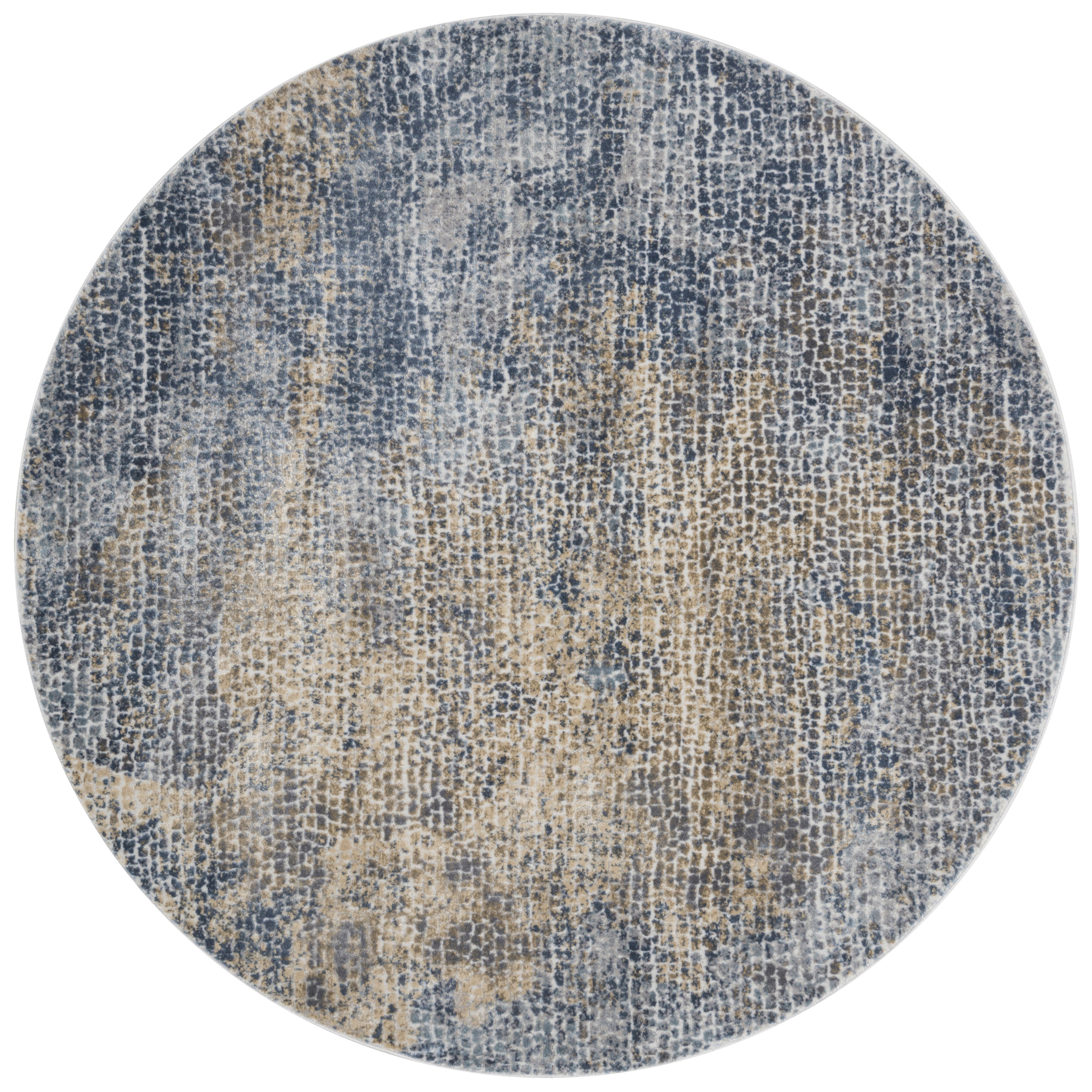 Loloi Patina Ocean / Gold Rug RUGS - synthetic Loloi