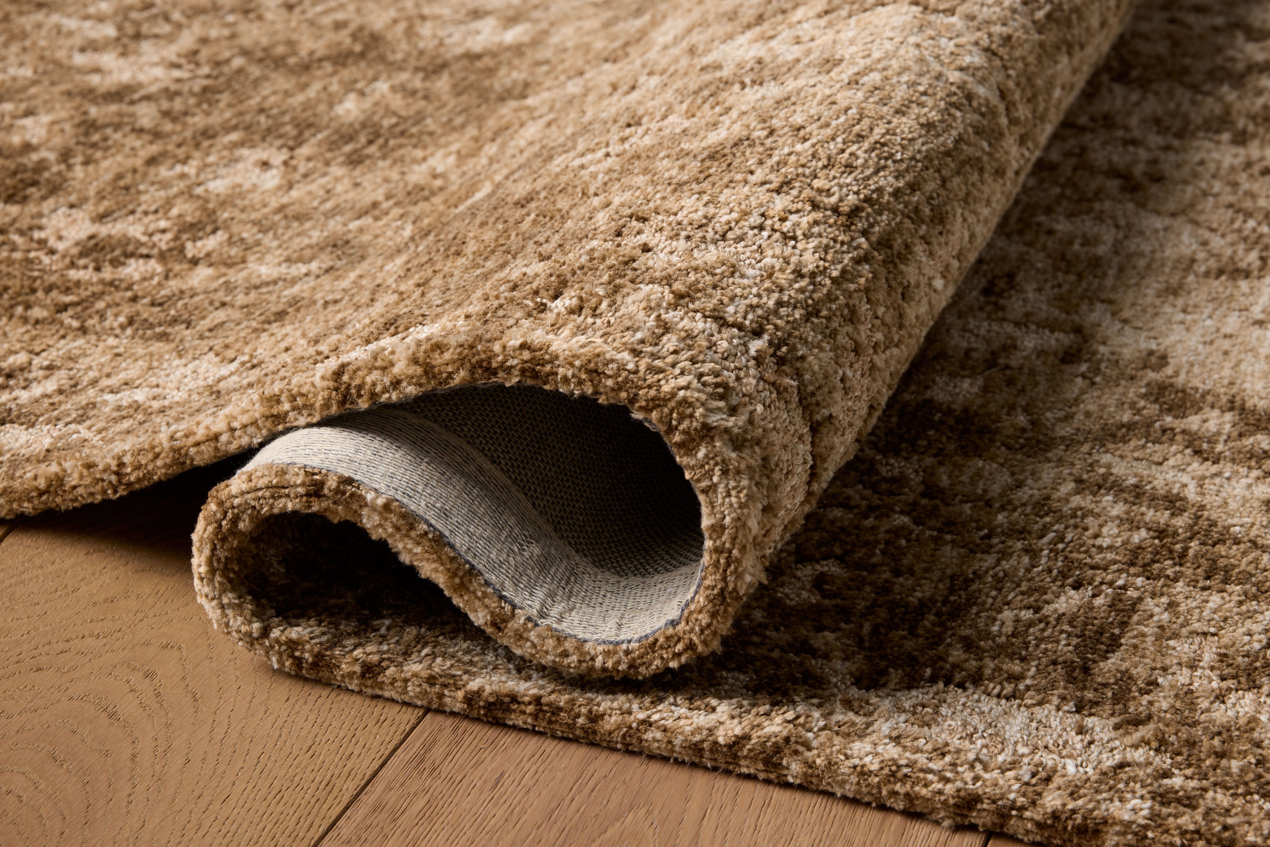 Loloi Percival Mocha / Sand Rug RUGS - synthetic Loloi