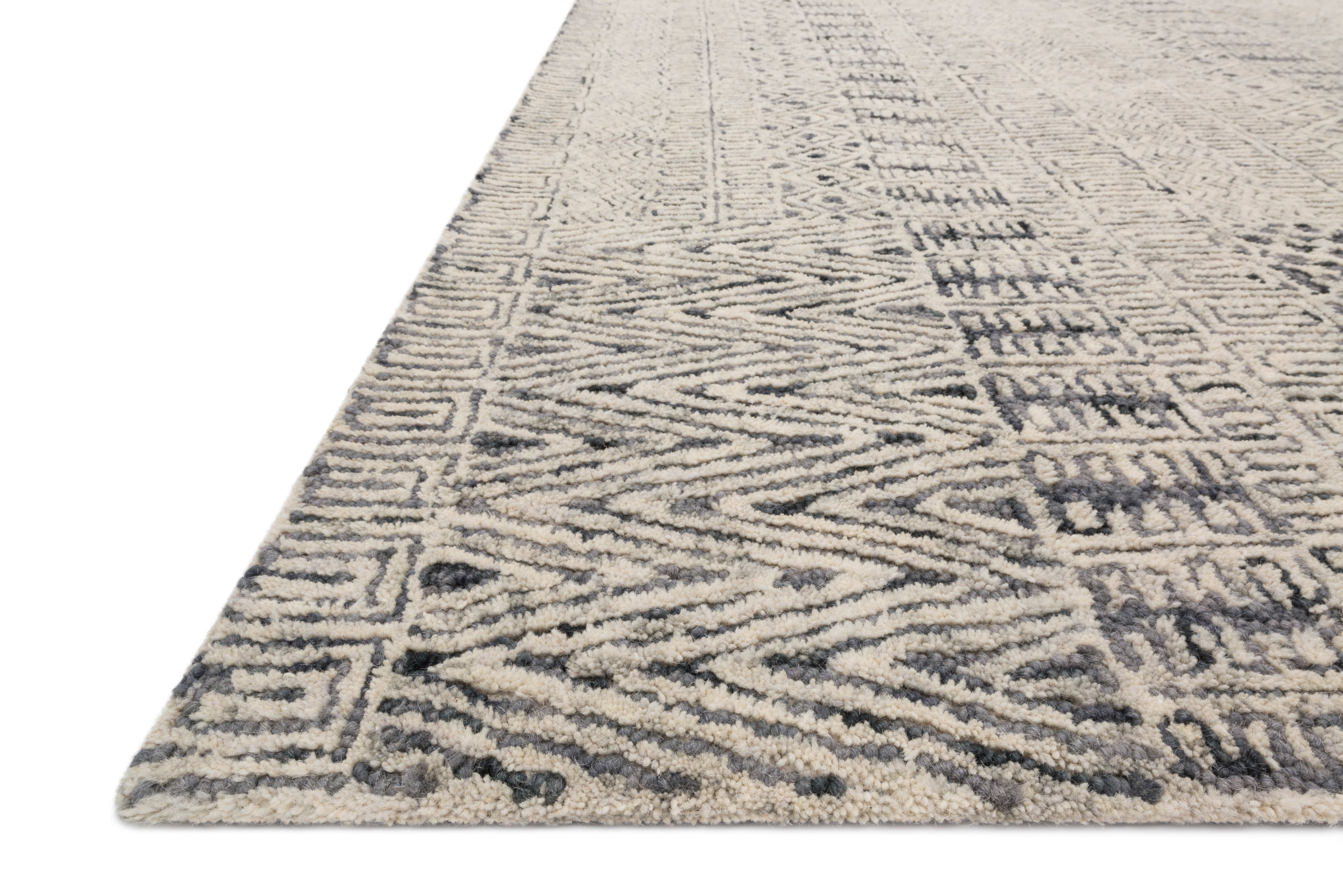 Loloi Peregrine Charcoal Rug RUGS - wool Loloi