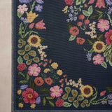 Rifle Paper Co. x Loloi Perennial Navy Rug RUGS - synthetic Loloi