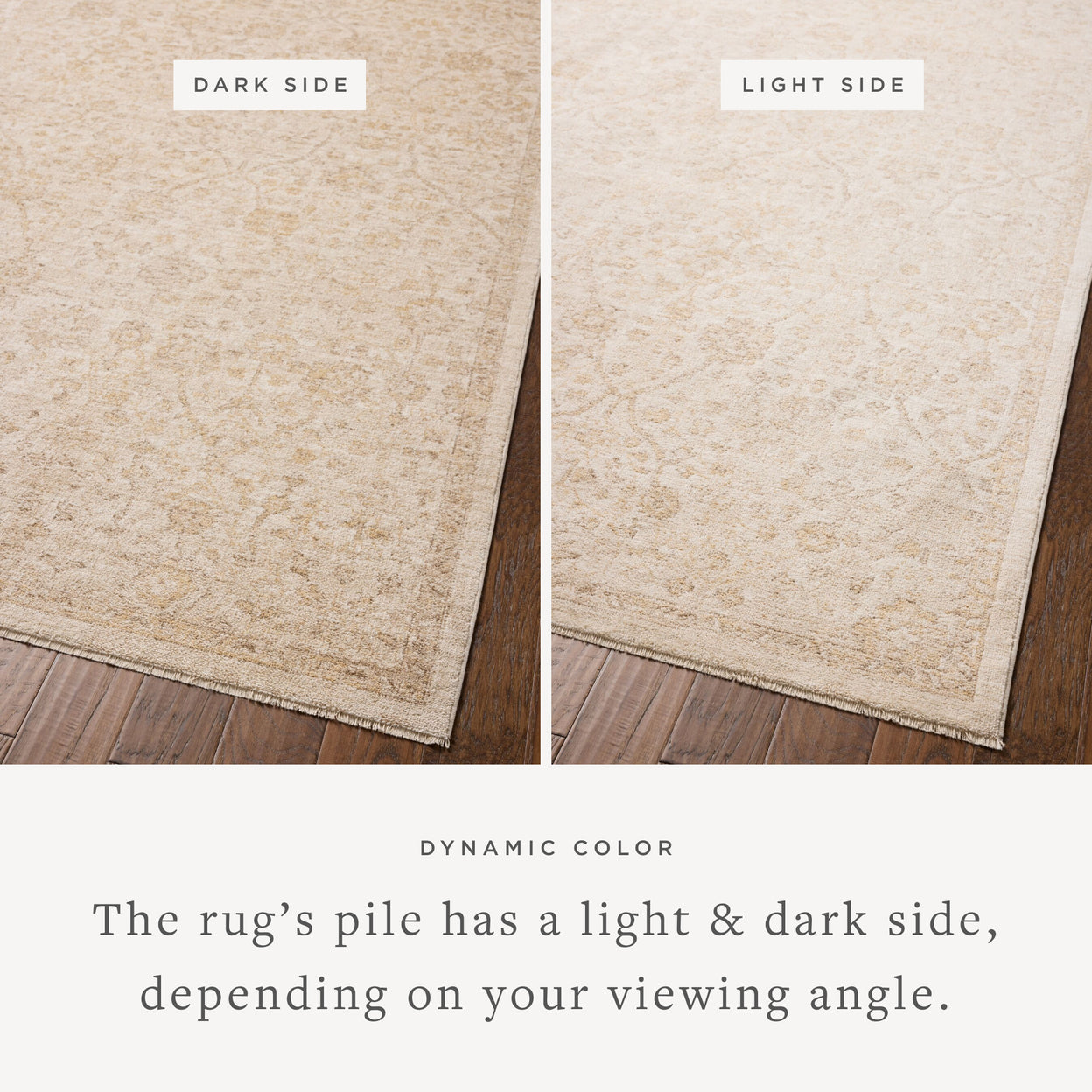 Chris Loves Julia x Loloi Palma Ivory / Sand Rug RUGS - synthetic Loloi