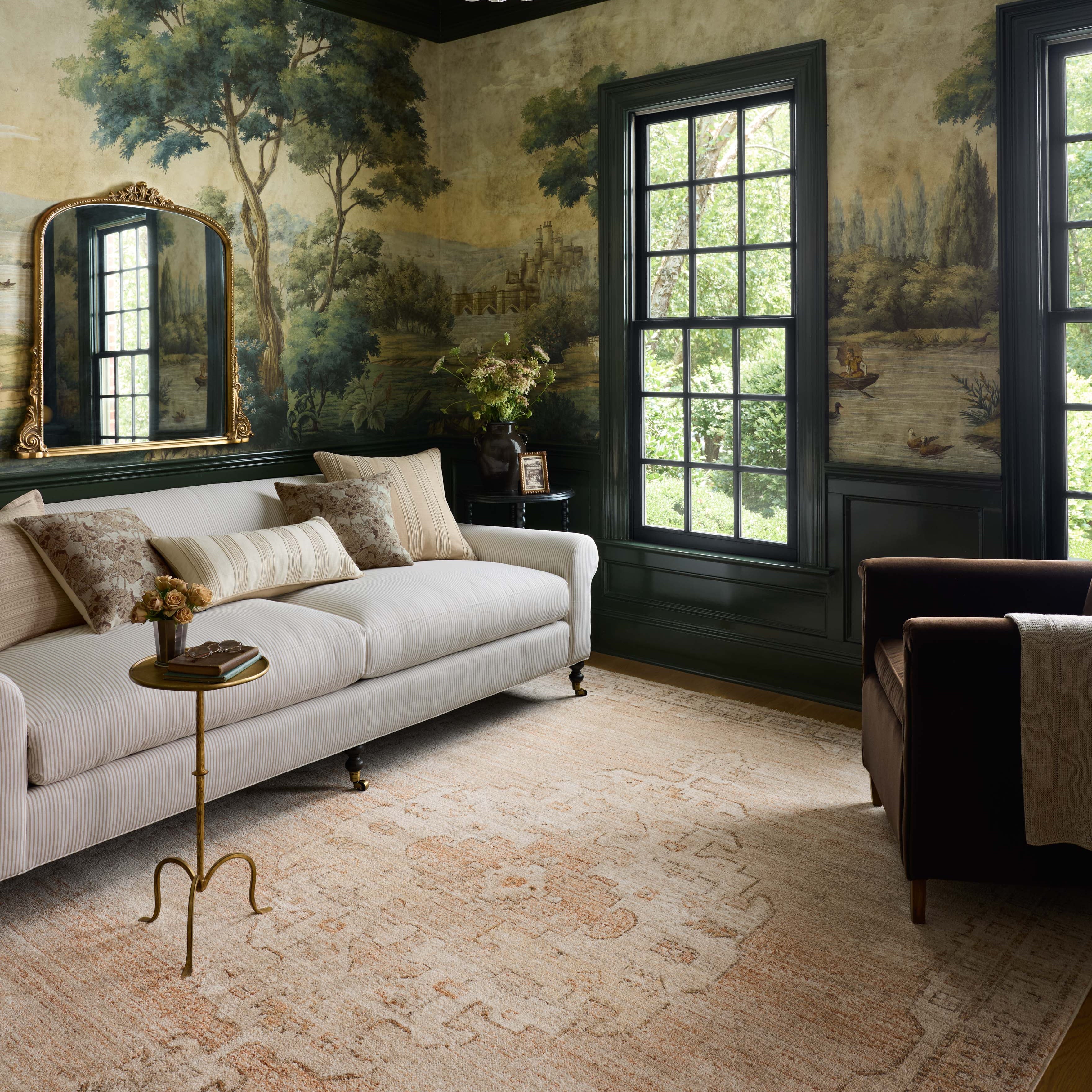 Chris Loves Julia x Loloi Palma Spice / Natural Rug RUGS - synthetic Loloi