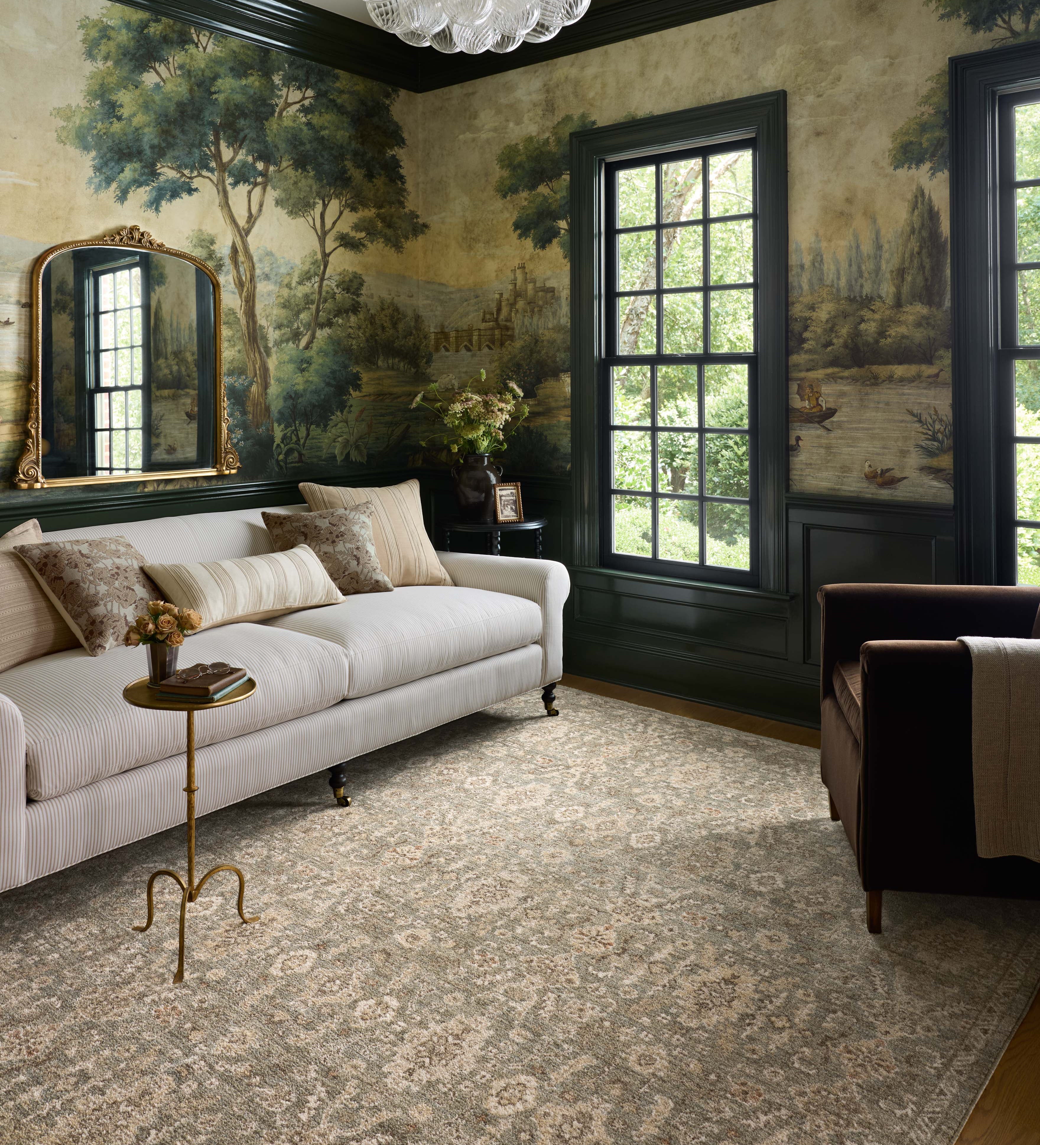 Chris Loves Julia x Loloi Palma Lagoon / Natural Rug, synthetic – view 2