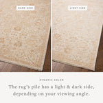 Chris Loves Julia x Loloi Palma Natural / Spice Rug RUGS - synthetic Loloi