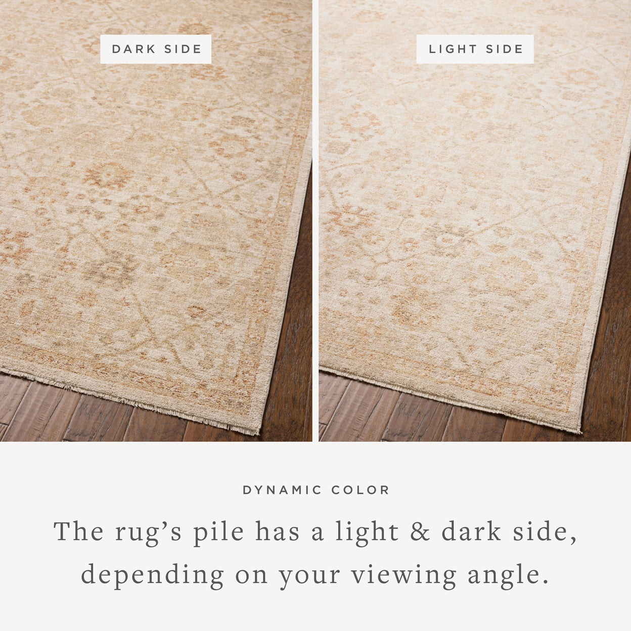 Chris Loves Julia x Loloi Palma Natural / Spice Rug RUGS - synthetic Loloi