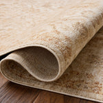Chris Loves Julia x Loloi Palma Natural / Spice Rug RUGS - synthetic Loloi
