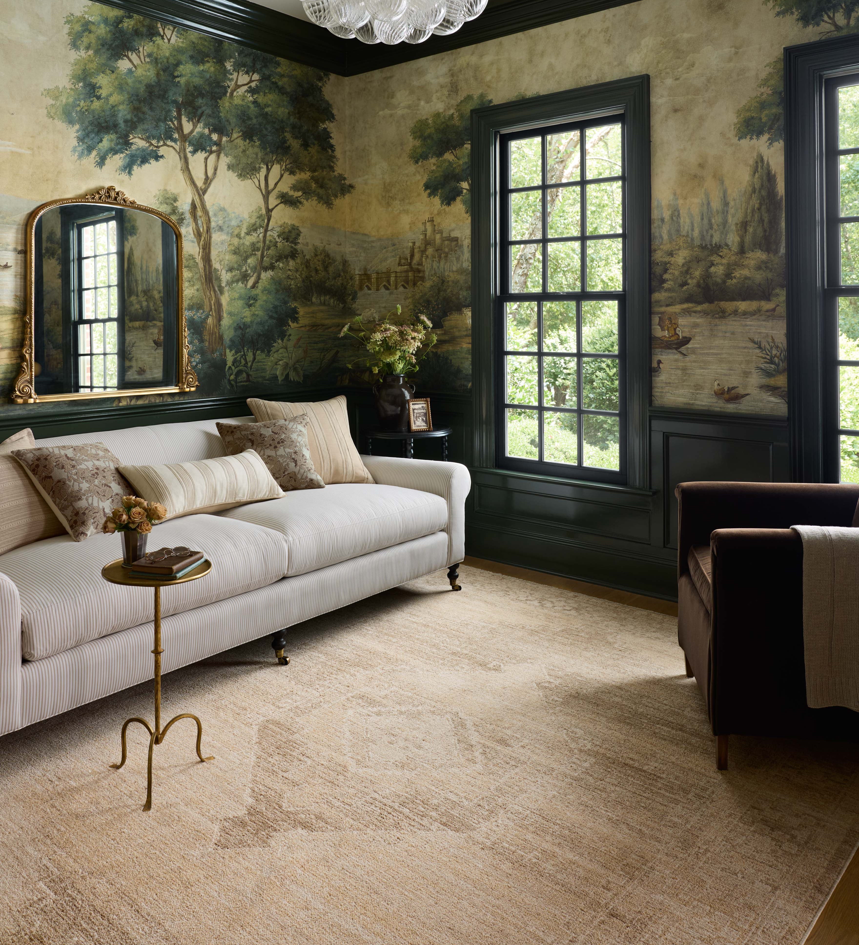 Chris Loves Julia x Loloi Palma Wheat / Taupe Rug – view 2