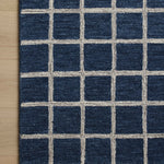 Chris Loves Julia x Loloi Polly Navy / Silver Rug 0-RUGS - jute Loloi