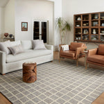 Chris Loves Julia x Loloi Polly Slate / Ivory Rug 0-RUGS - jute Loloi