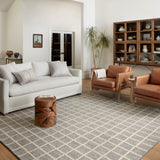 Chris Loves Julia x Loloi Polly Slate / Ivory Rug 0-RUGS - jute Loloi