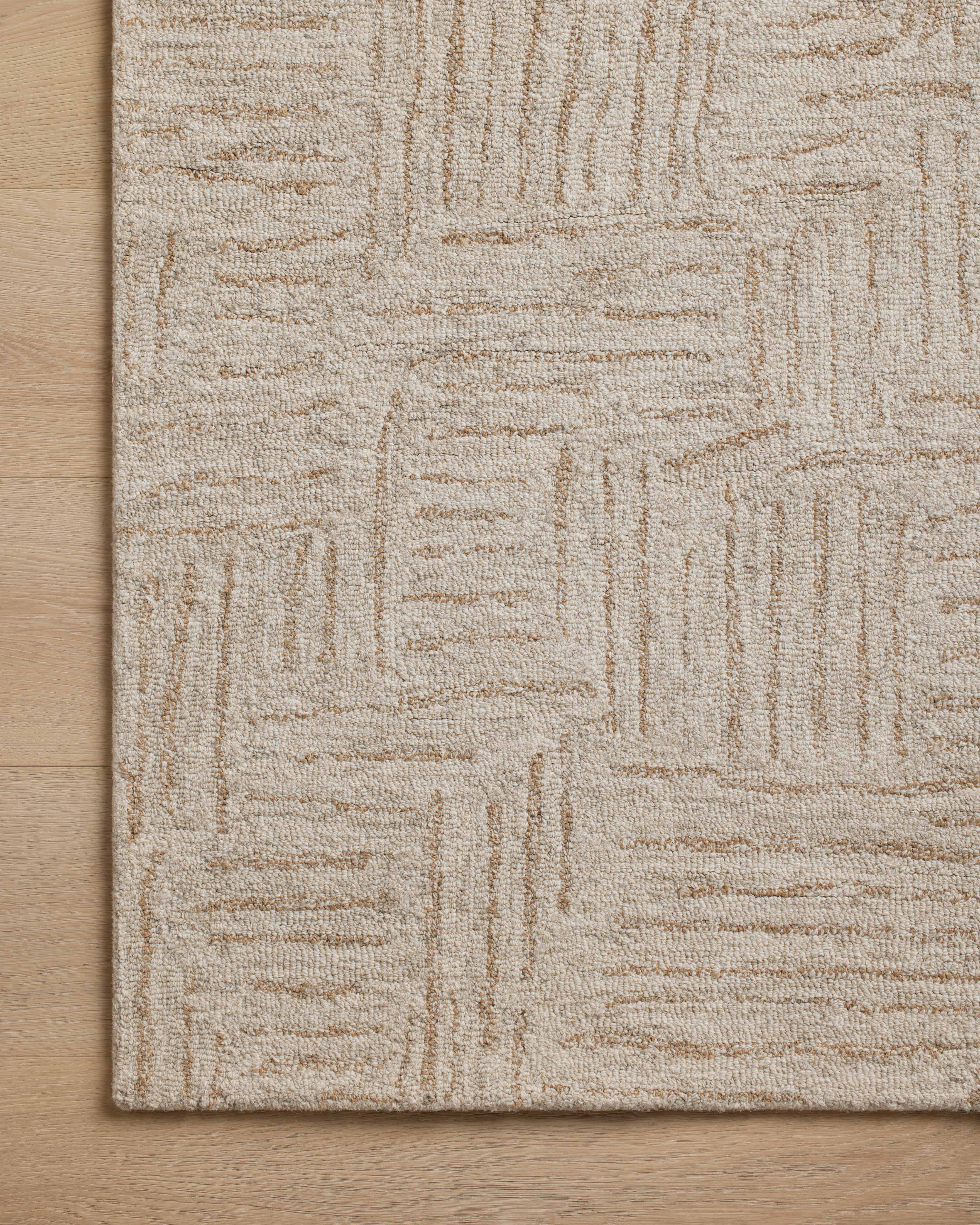 Chris Loves Julia x Loloi Polly Smoke / Sand Rug 0-RUGS - jute Loloi