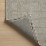 Chris Loves Julia x Loloi Polly Fog / Wheat Rug 0-RUGS - jute Loloi