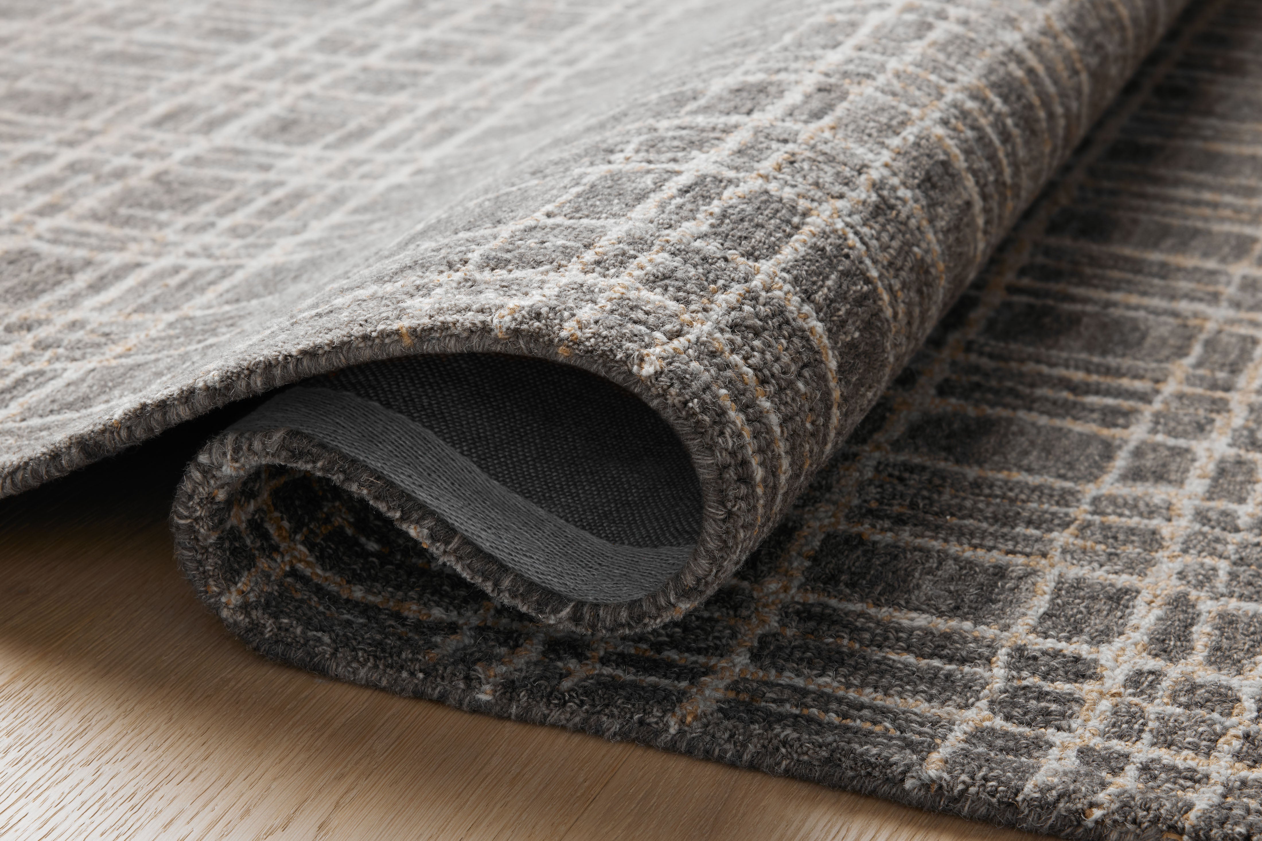 Chris Loves Julia x Loloi Polly Graphite / Pebble Rug 0-RUGS - jute Loloi