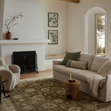 Loloi Priscilla Bark / Ivory Rug RUGS - synthetic Loloi 18" x 18" sample