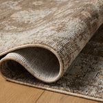 Loloi Priscilla Bark / Ivory Rug RUGS - synthetic Loloi 18" x 18" sample
