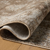 Loloi Priscilla Bark / Ivory Rug RUGS - synthetic Loloi 18" x 18" sample