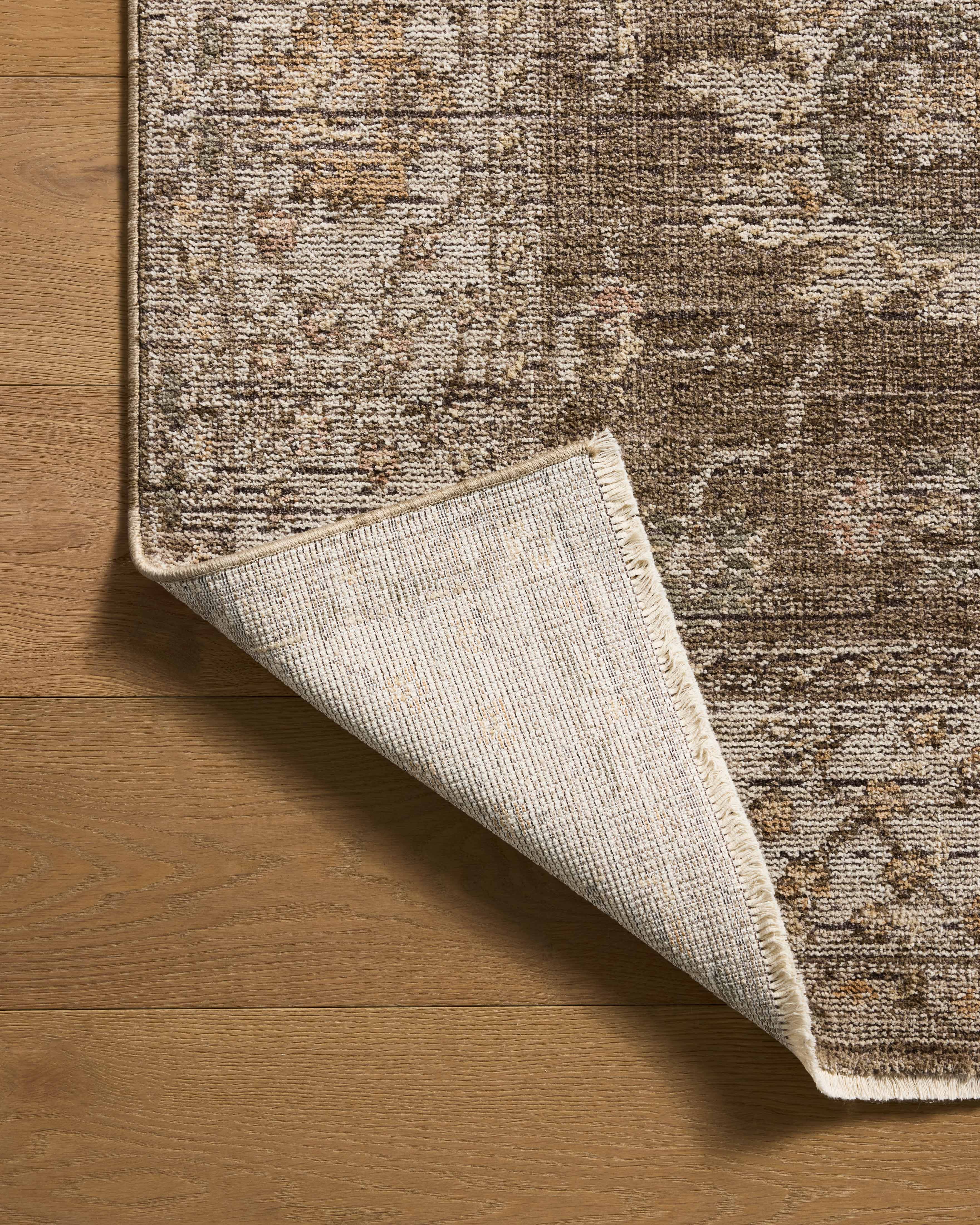 Loloi Priscilla Bark / Ivory Rug RUGS - synthetic Loloi 18" x 18" sample