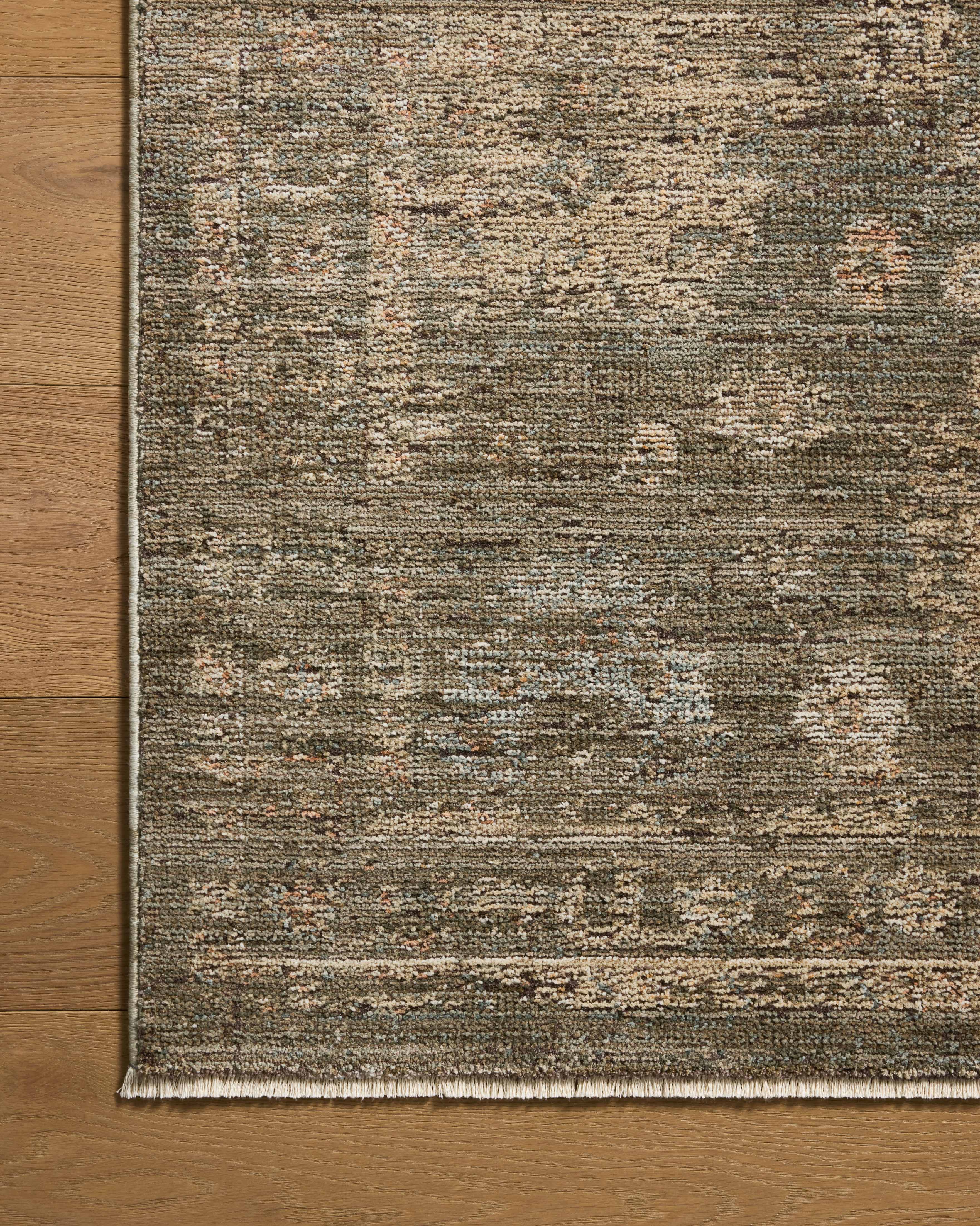 Loloi Priscilla Olive / Sand Rug RUGS - synthetic Loloi 18" x 18" sample