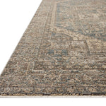 Loloi Priscilla Blue / Bark Rug RUGS - synthetic Loloi 18" x 18" sample