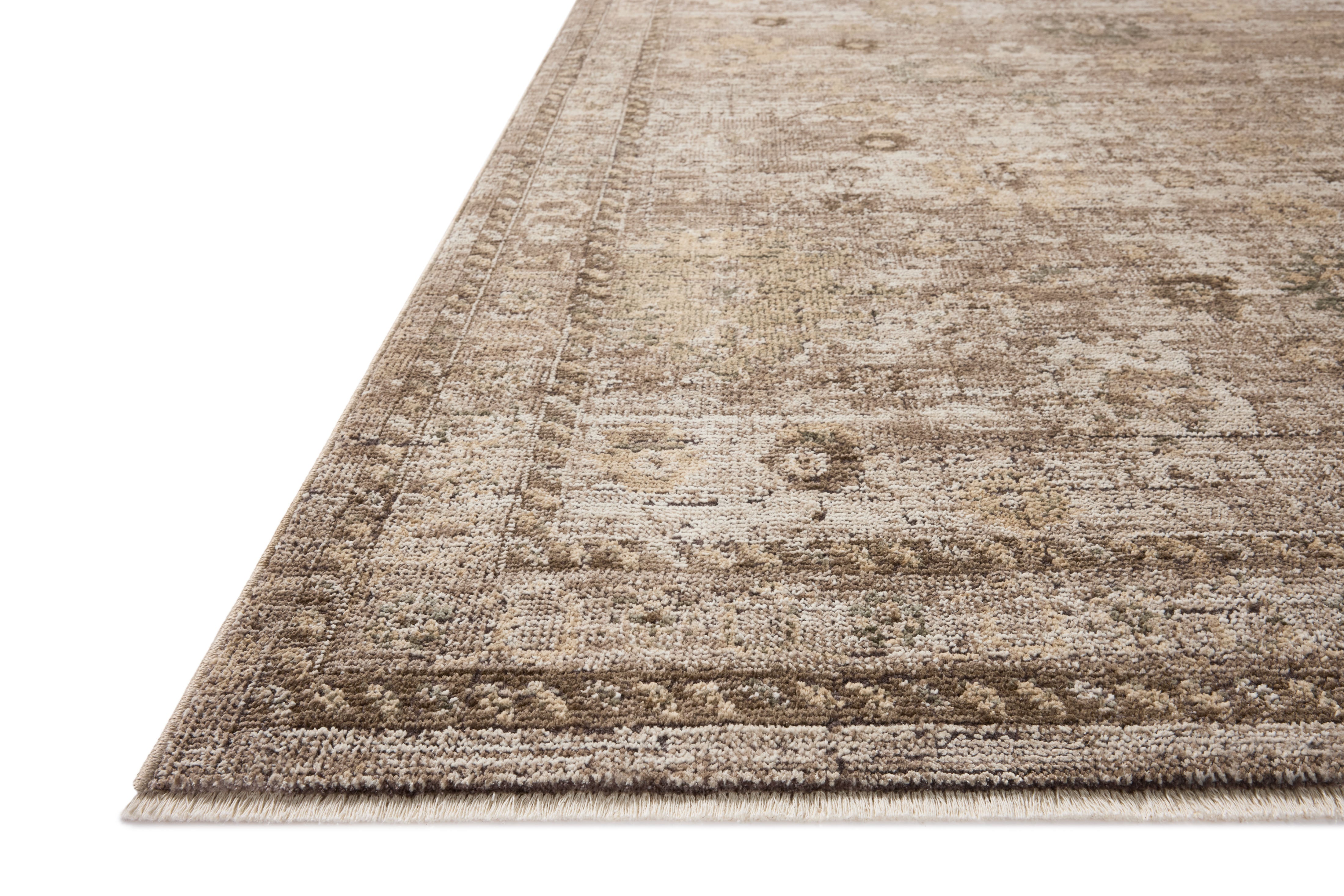 Loloi Priscilla Sand / Earth Rug RUGS - synthetic Loloi 18" x 18" sample