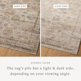 Loloi Priscilla Ivory / Multi Rug RUGS - synthetic Loloi 18" x 18" sample