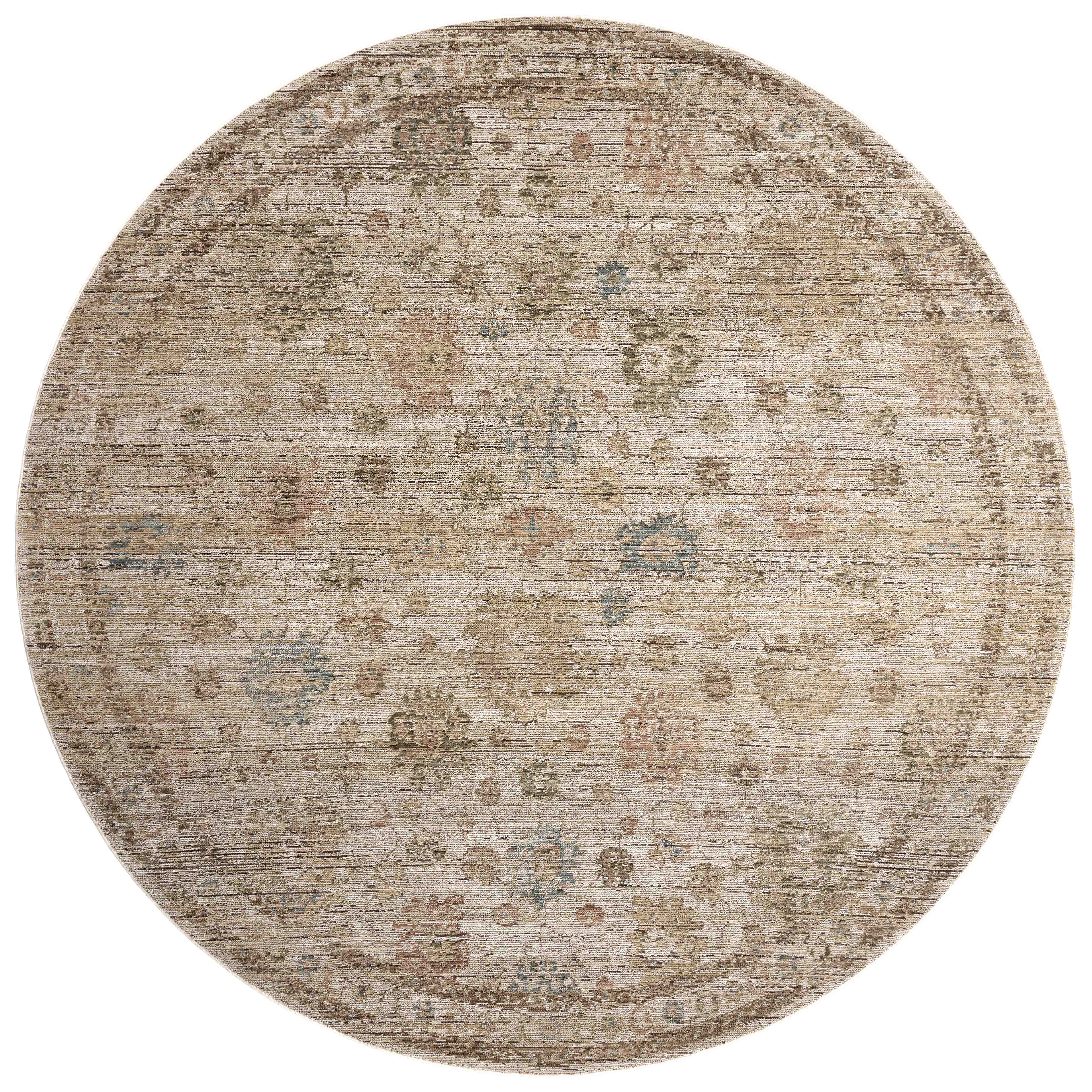 Loloi Priscilla Ivory / Multi Square Rug RUGS - synthetic Loloi
