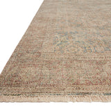 Loloi Priya Denim / Rust Rug RUGS - wool Loloi