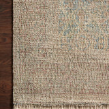 Loloi Priya Denim / Rust Rug RUGS - wool Loloi