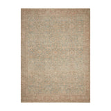 Loloi Priya Denim / Rust Rug