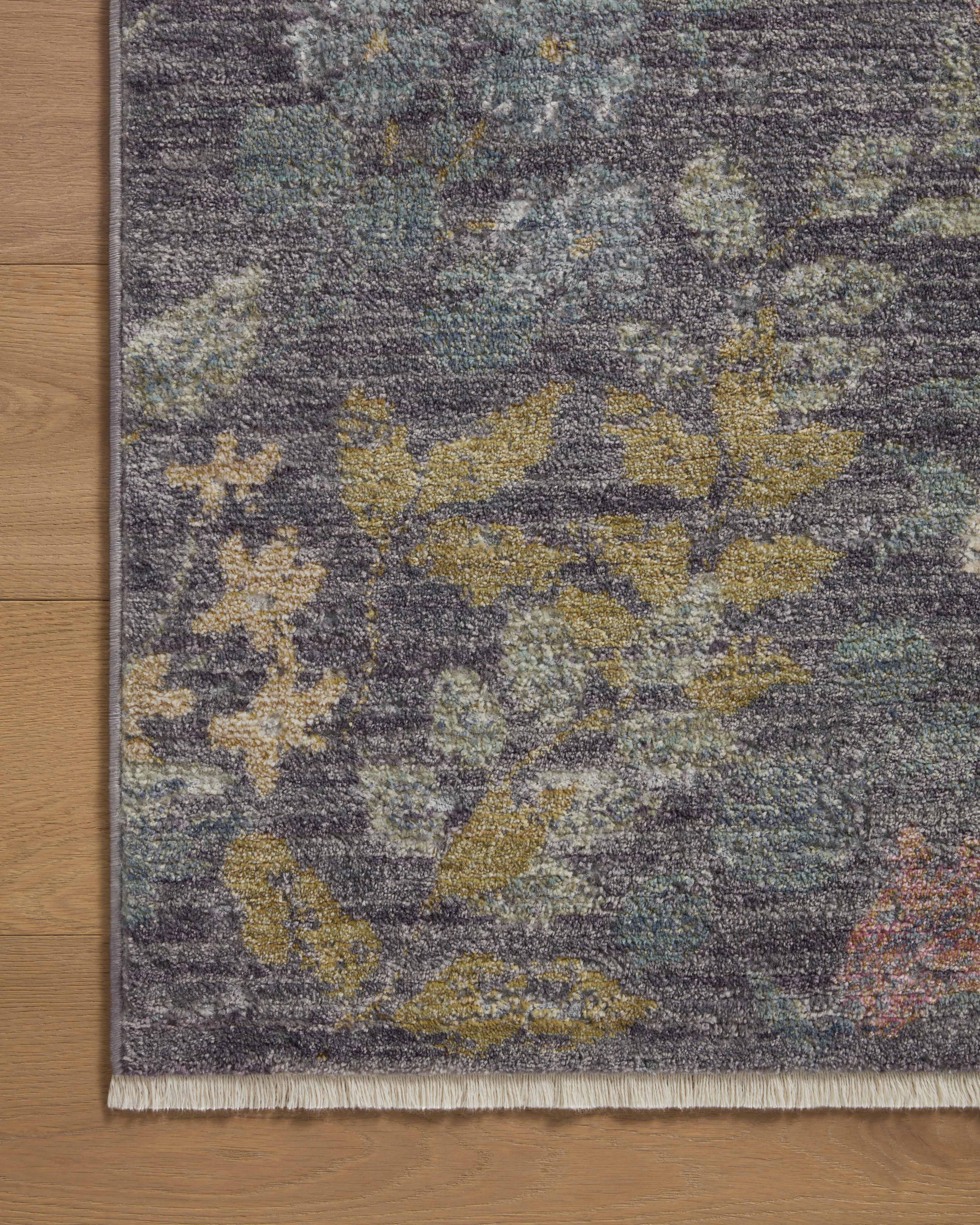 Rifle Paper Co. x Loloi Provence Slate Rug No.2 RUGS - synthetic Loloi 18" x 18"