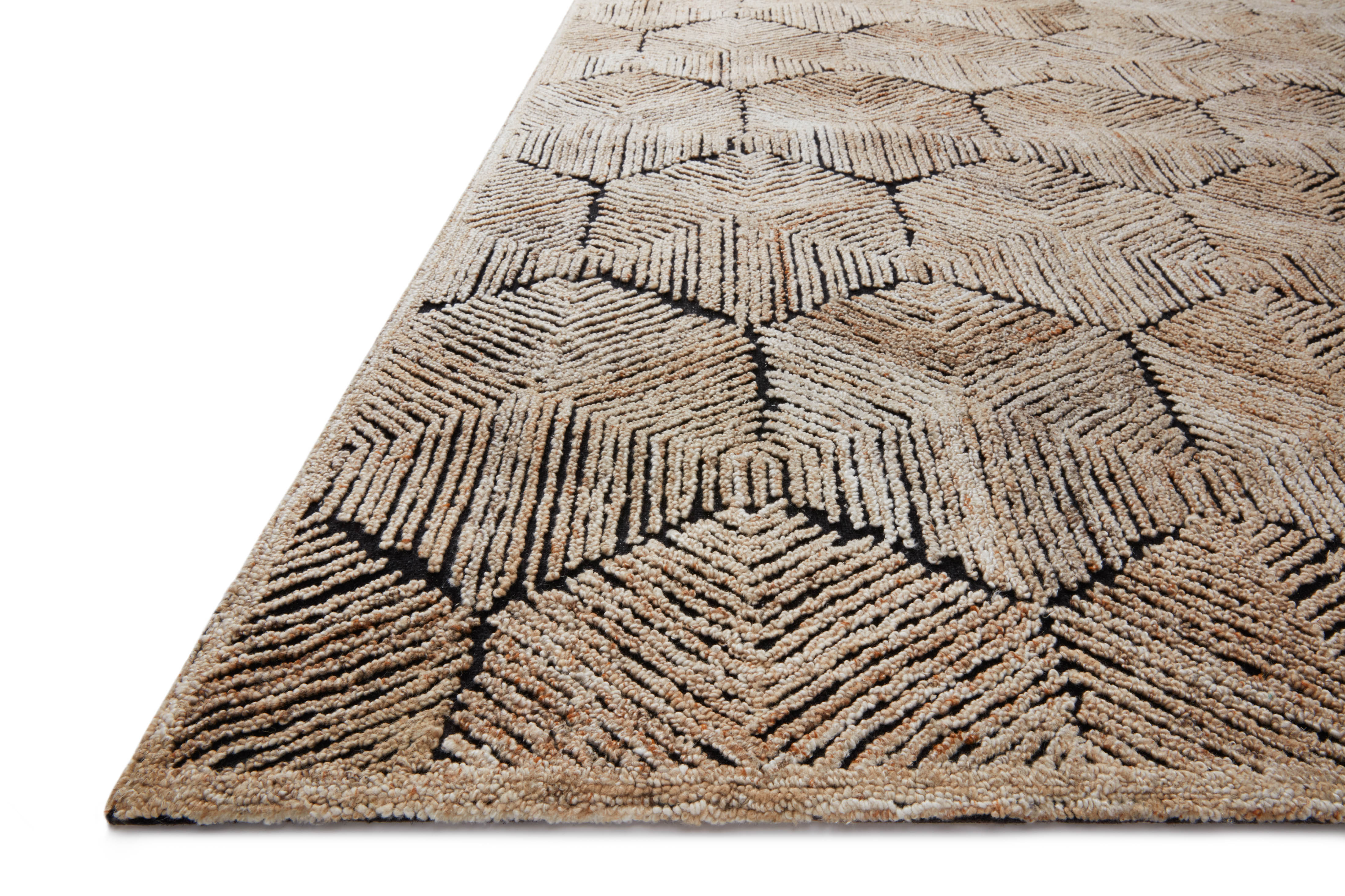 Loloi Prescott Beige Rug RUGS - wool Loloi