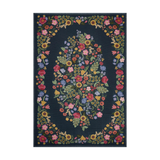 Rifle Paper Co. x Loloi Perennial Blossom Navy Rug