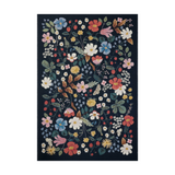 Rifle Paper Co. x Loloi Perennial Strawberry Fields Black Rug