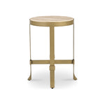 Hailyn Side Table FURNITURE - side tables Moe's Furniture Travertine