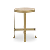 Hailyn Side Table FURNITURE - side tables Moe's Furniture Travertine