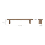 Kian Bench FURNITURE - benche Moe's Furniture