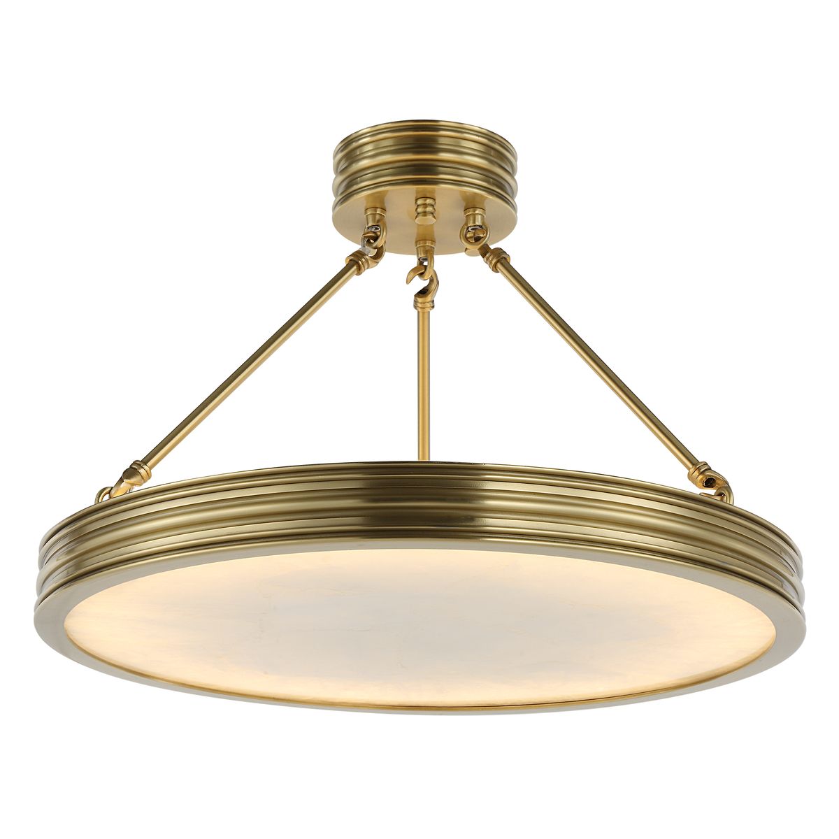 Newman Semi Flush LIGHITING - semi-flush Uttermost