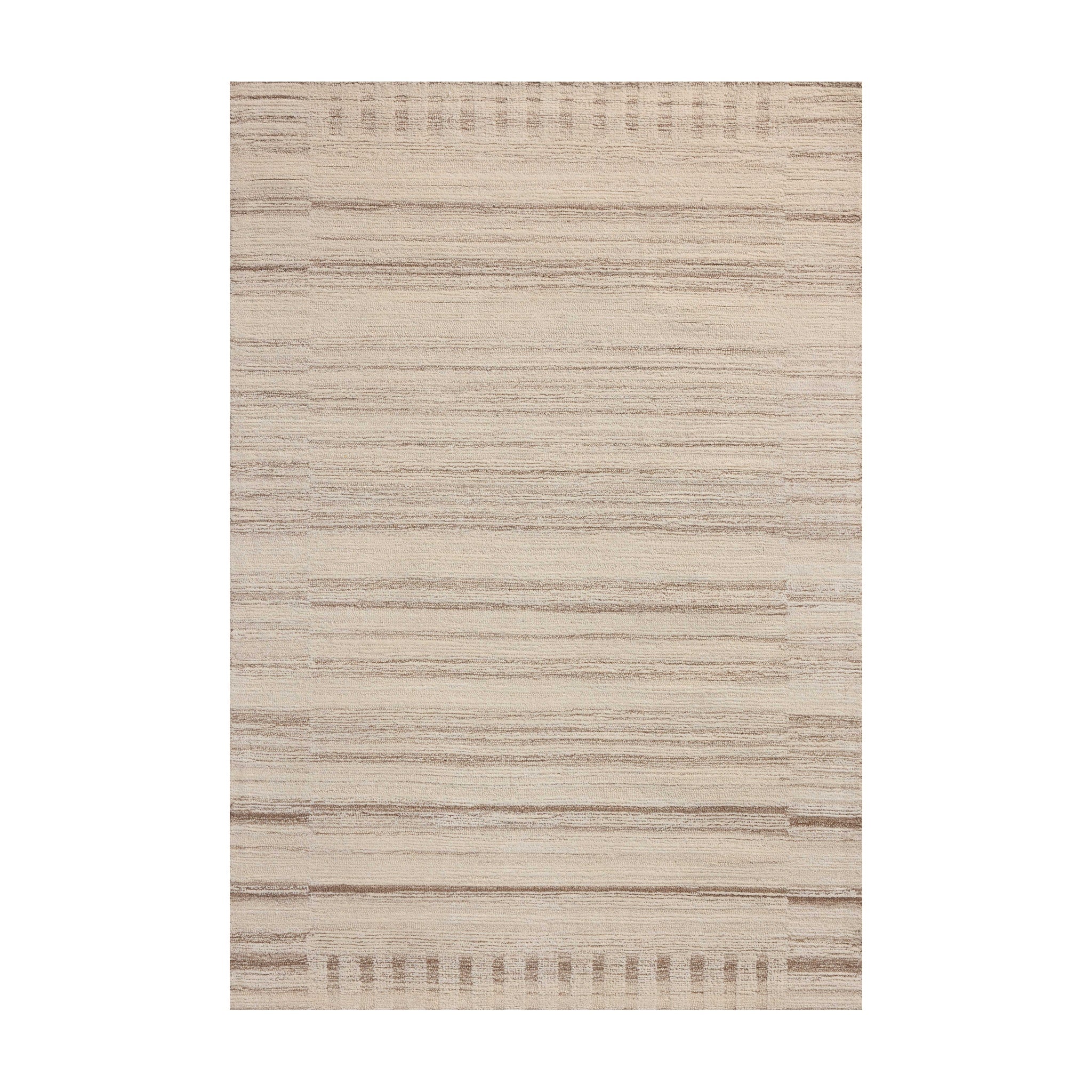 Joanna Gaines x Loloi Rae Natural / Oatmeal Rug RUGS - wool Loloi 18" x 18"