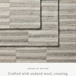 Joanna Gaines x Loloi Rae Stone / Ivory Rug RUGS - wool Loloi