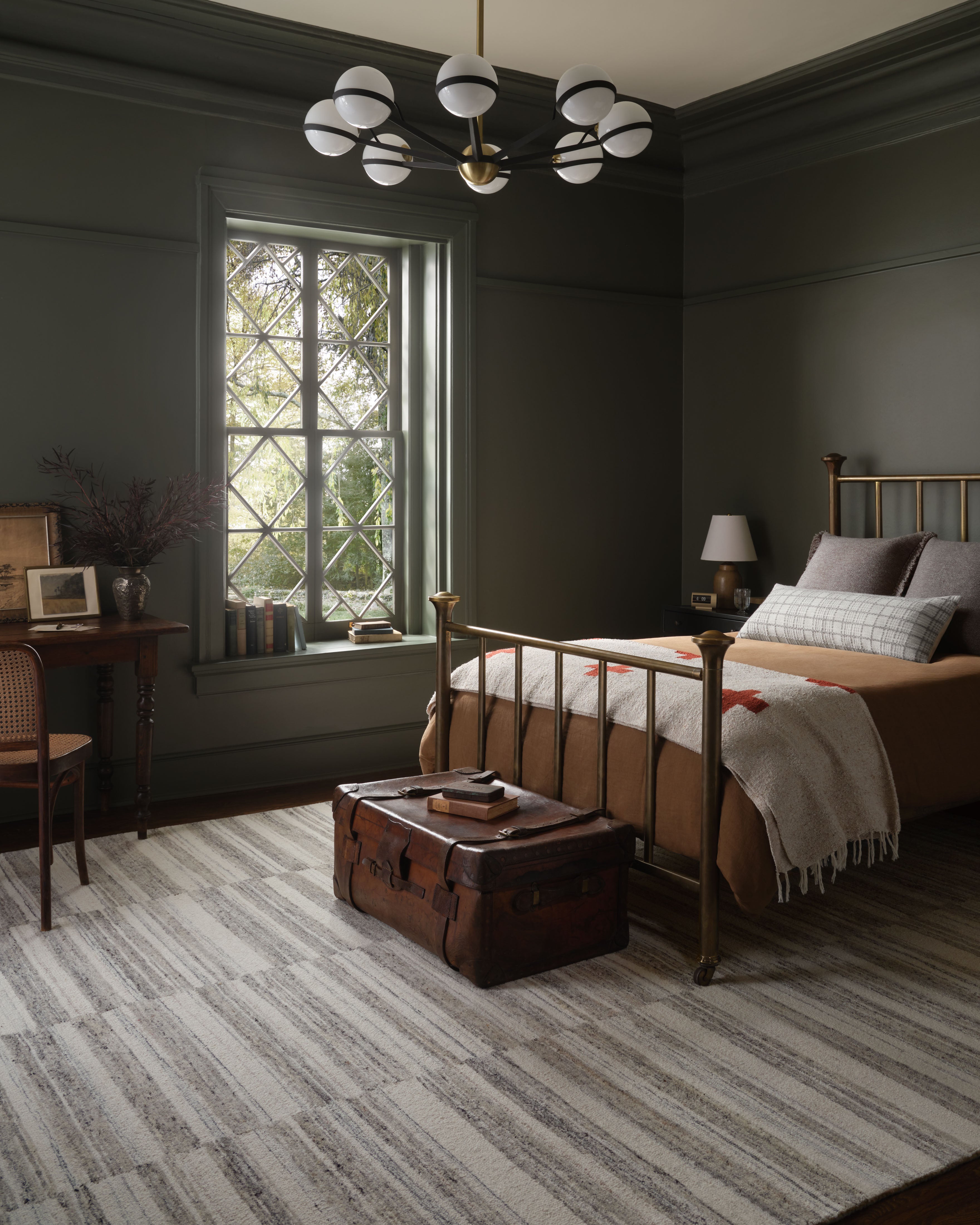 Joanna Gaines x Loloi Rae Stone / Ivory Rug RUGS - wool Loloi