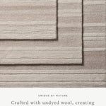 Magnolia Home by Joanna Gaines x Loloi Rae Clay / Ivory Rug 0-RUGS-wool Loloi