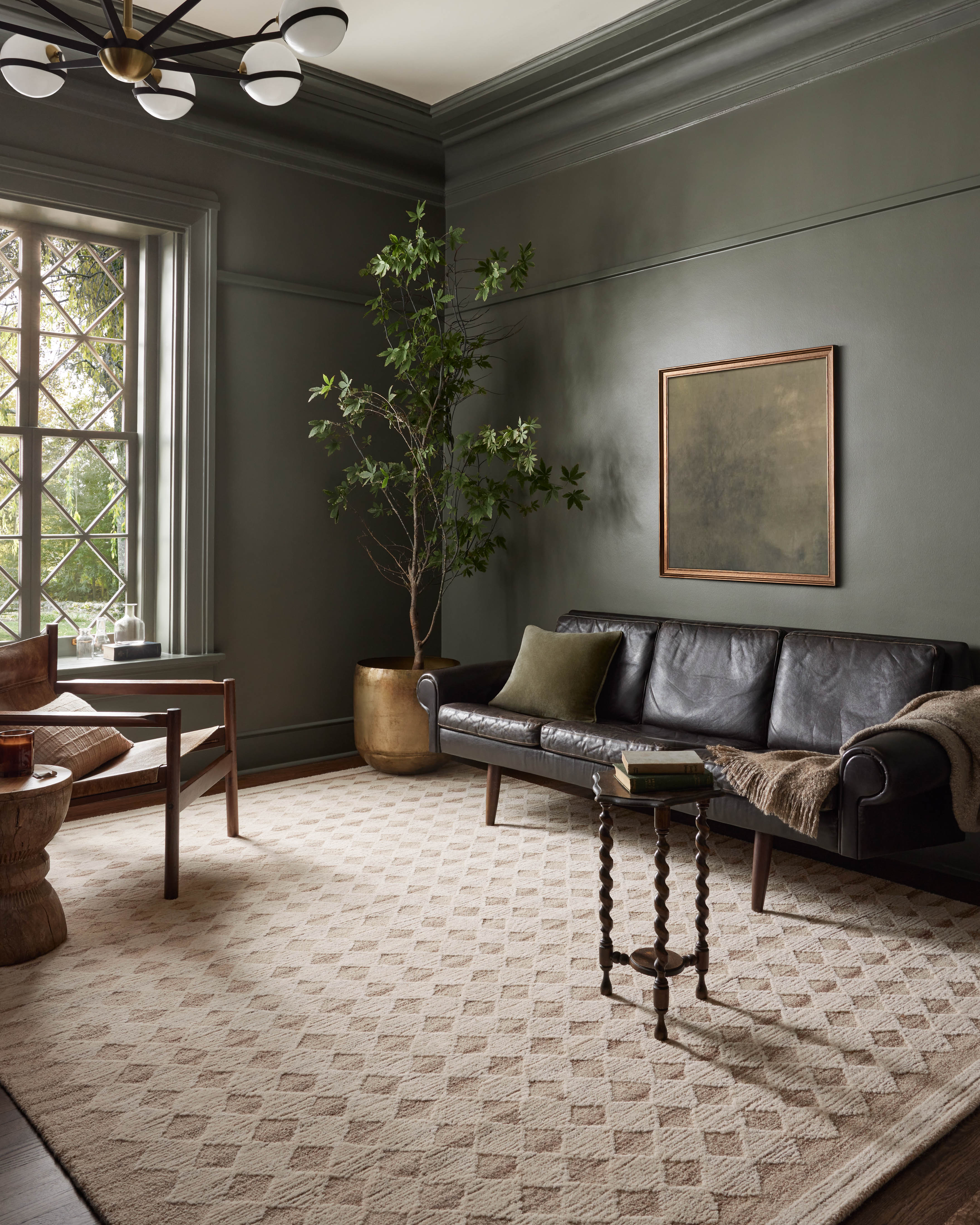 Magnolia Home by Joanna Gaines x Loloi Rae Natural / Ivory Rug 0-RUGS-wool Loloi