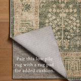 Chris Loves Julia x Loloi Ramona Forest / Clay Rug - Rug & Weave