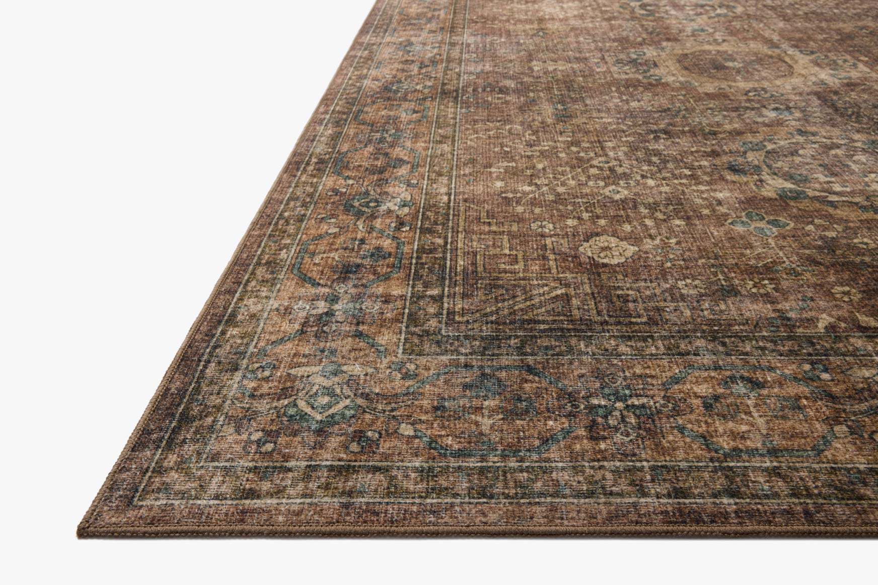 Chris Loves Julia x Loloi Ramona Spice / Multi Rug - Rug & Weave