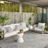 Loloi Rainier Denim / Ivory Rug No.1 Loloi