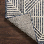 Loloi Rainier Denim / Ivory Rug No.1 Loloi