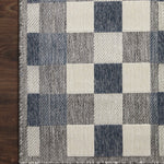 Loloi Rainier Ivory / Denim Rug Loloi