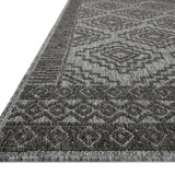 Loloi Rainier Grey / Charcoal Rug Loloi