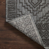 Loloi Rainier Grey / Charcoal Rug Loloi